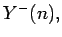 $ {Y^-(n), }$