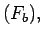 $ { (F_b), }$